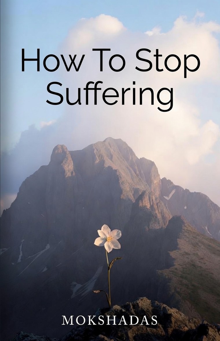 The paperback cover of How To Stop Suffering.
